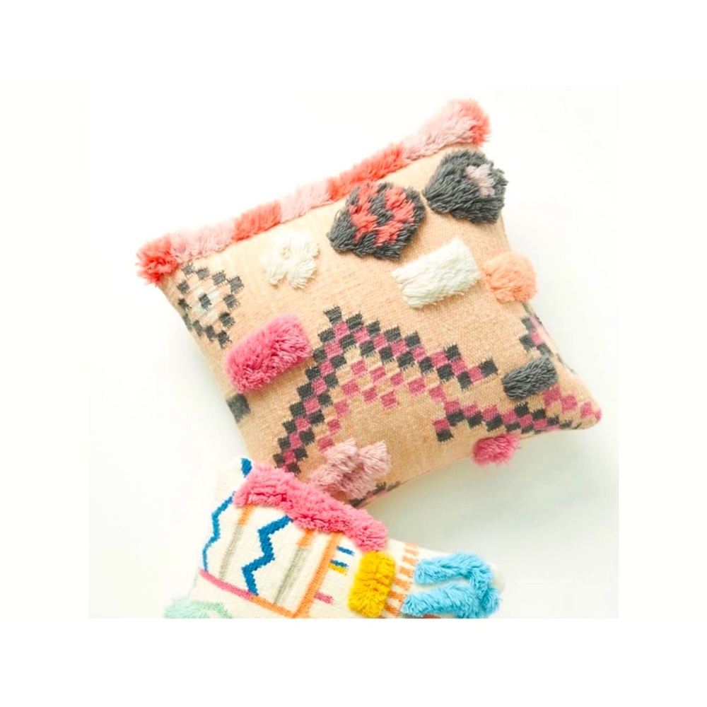 2 Anthropologie Accent Pillows